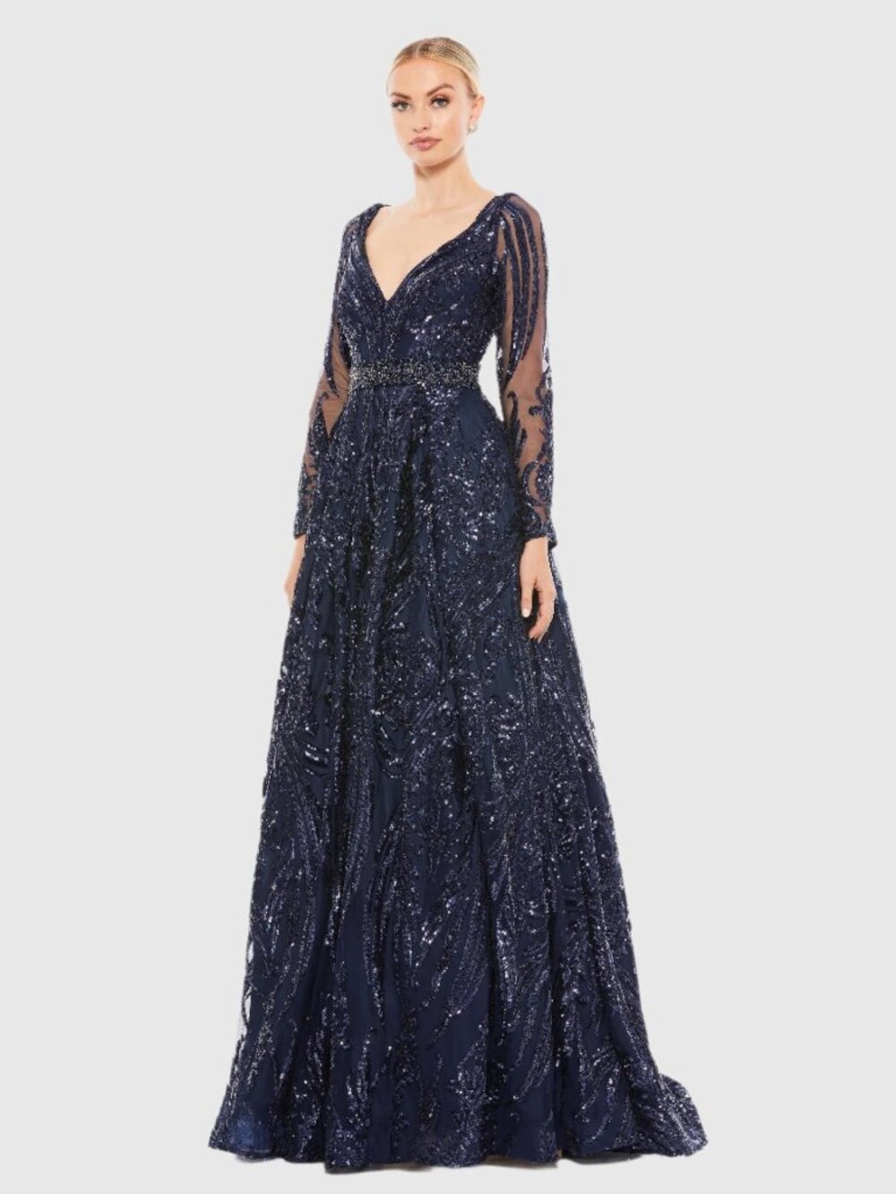 Mac Duggal Sequin Formal Dress